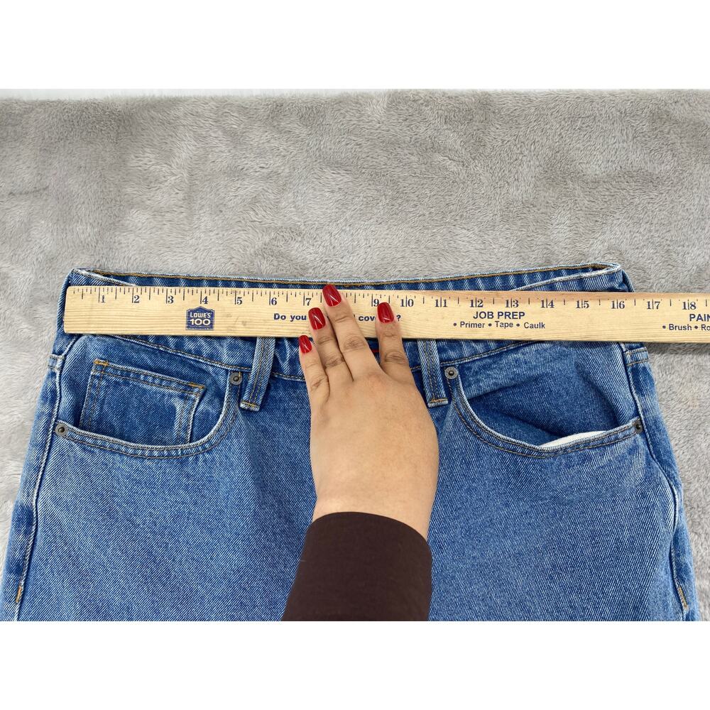 Vintage Guess Jeans Women 32 90s Relaxed Fit Mom Denim Blue USA Style - Picture 12 of 14